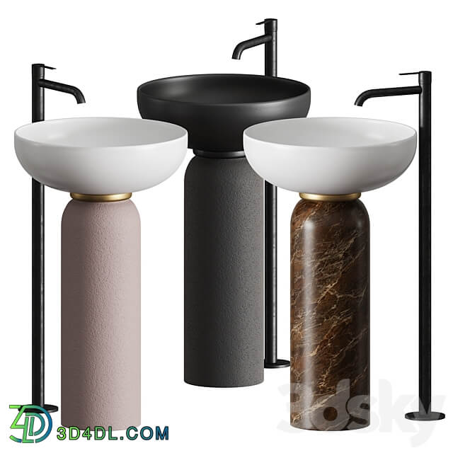 Artceram JOLIE Washbasin 3D Models 3DSKY