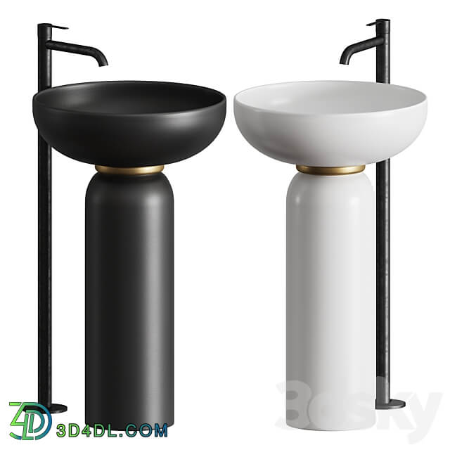 Artceram JOLIE Washbasin 3D Models 3DSKY