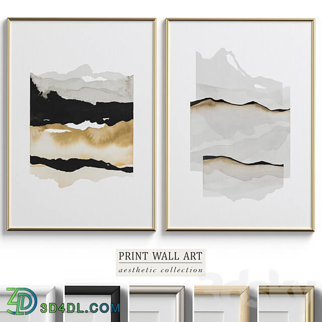 Framed Print P 540 3D Models 3DSKY