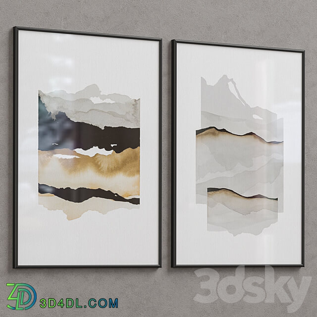 Framed Print P 540 3D Models 3DSKY