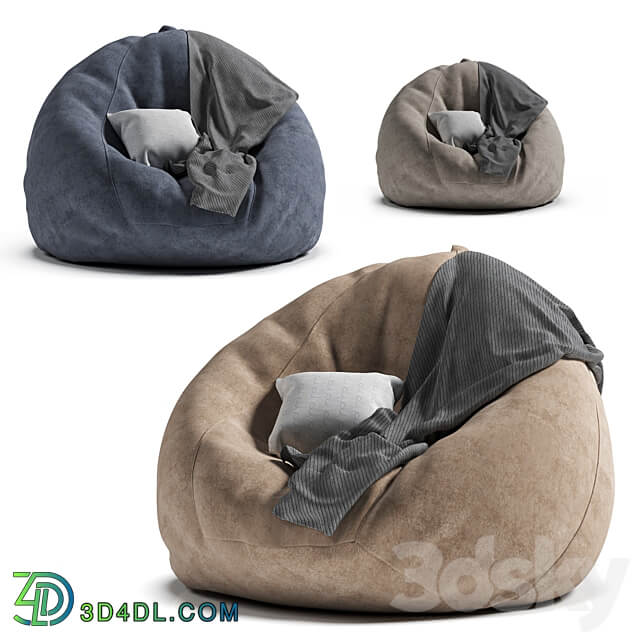 Beanbag Chair 3D Models 3DSKY