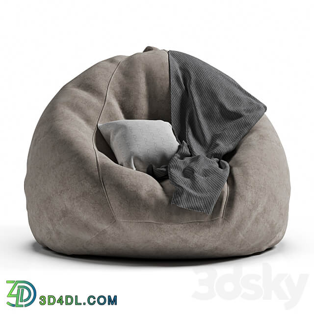 Beanbag Chair 3D Models 3DSKY