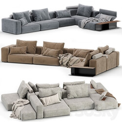 Westside Sofa Poliform 3D Models 3DSKY 