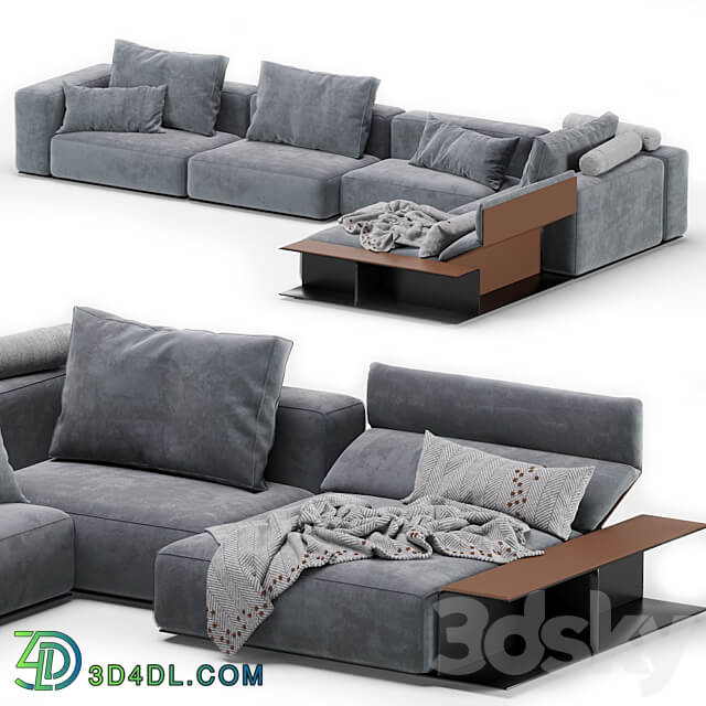 Westside Sofa Poliform 3D Models 3DSKY