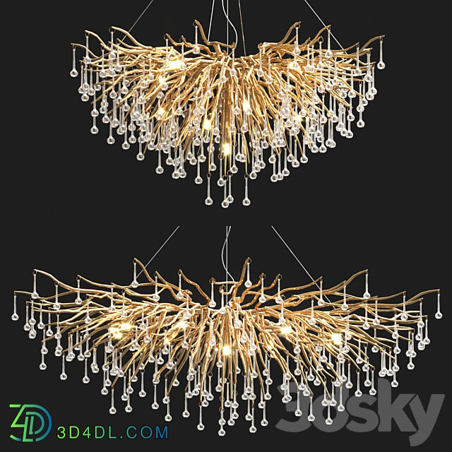 Marian Chandelier Collection Pendant light 3D Models 3DSKY