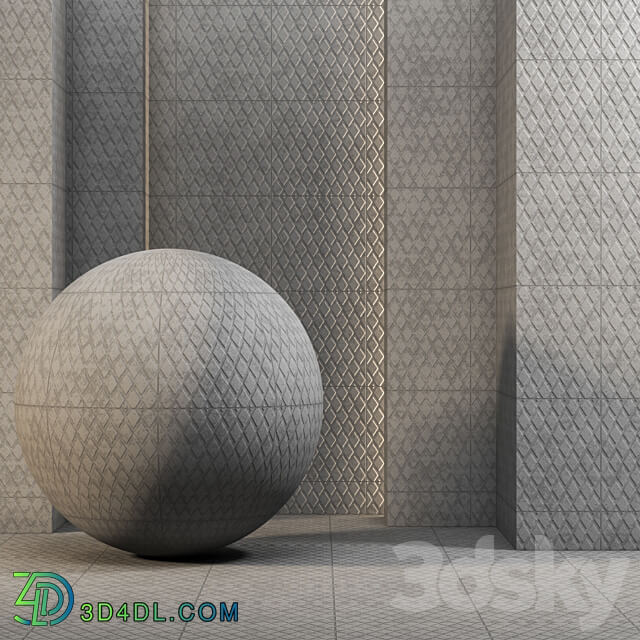 Cement Mosaic Texture 4k 1 3D Models 3DSKY