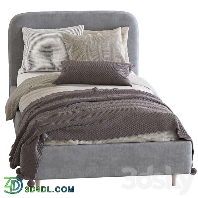 Contemporary bed 209 3D Models 3DSKY