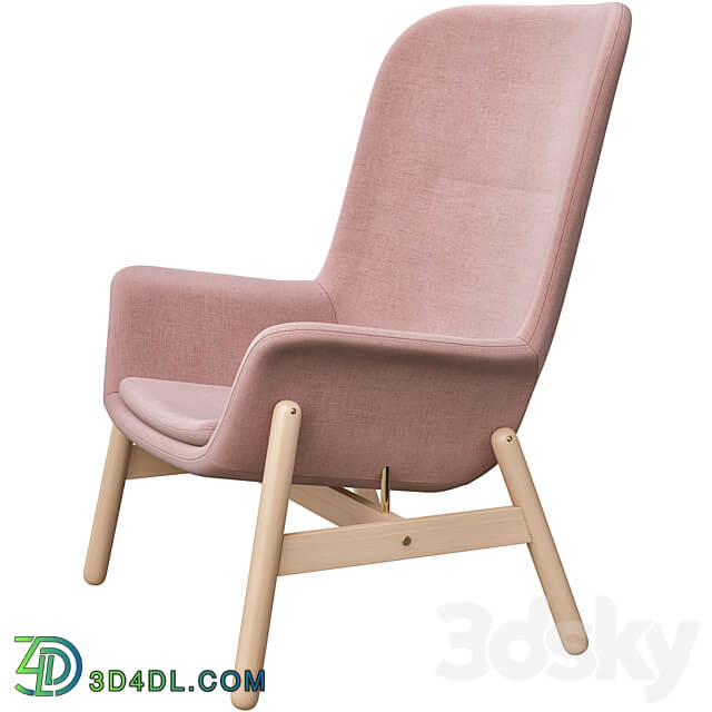 Vedbo Chair L Ikea 3D Models 3DSKY