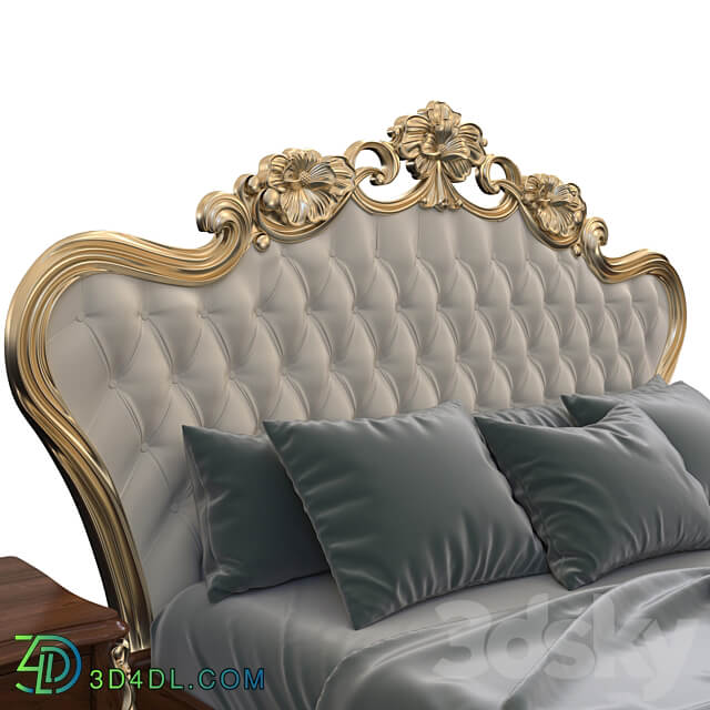 Morello Gianpaolo Bed Bed 3D Models 3DSKY