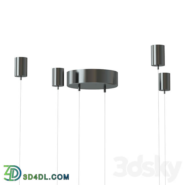 Hanging Lamp Lexington Modern black Pendant light 3D Models 3DSKY