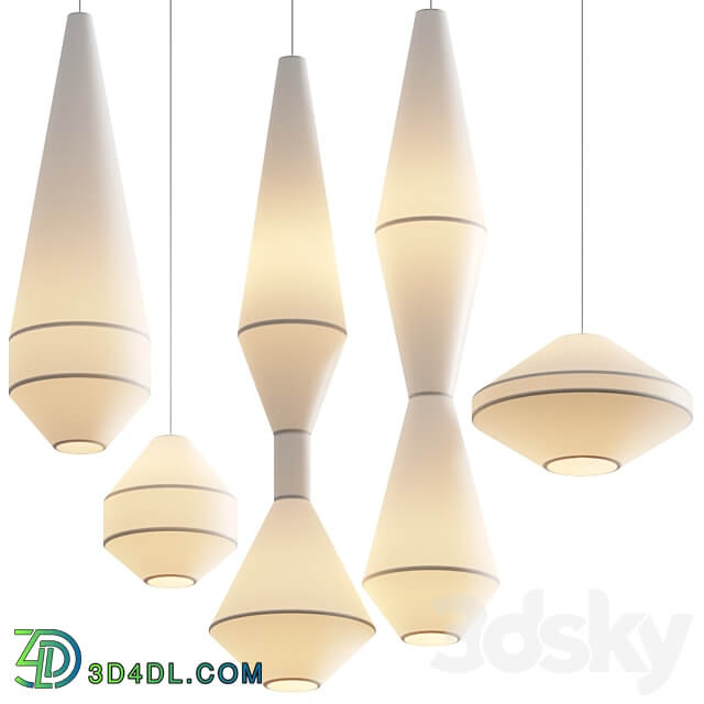 Coco Flip Mayu Pendant Lamps Pendant light 3D Models 3DSKY