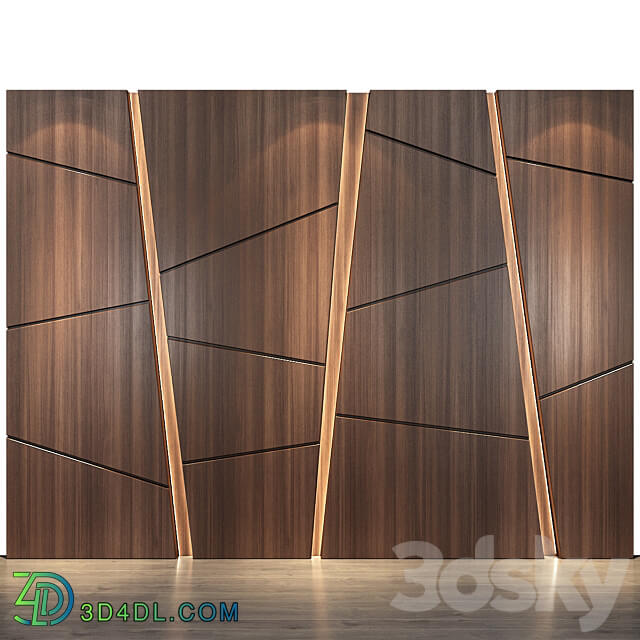 Wall Panel 41 3D Models 3DSKY