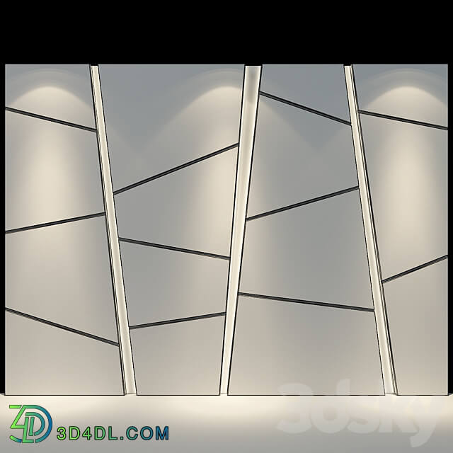 Wall Panel 41 3D Models 3DSKY