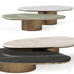 Roberto Cavalli Home Turkana Coffee Tables 3D Models 3DSKY 