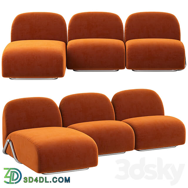 Victoria Sofa Tacchini 3D Models 3DSKY