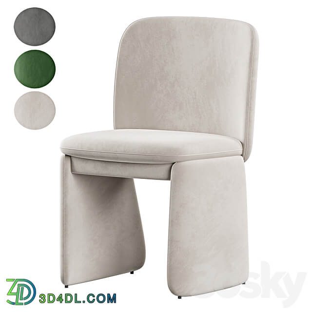 Evie dining chair 3D Models 3DSKY