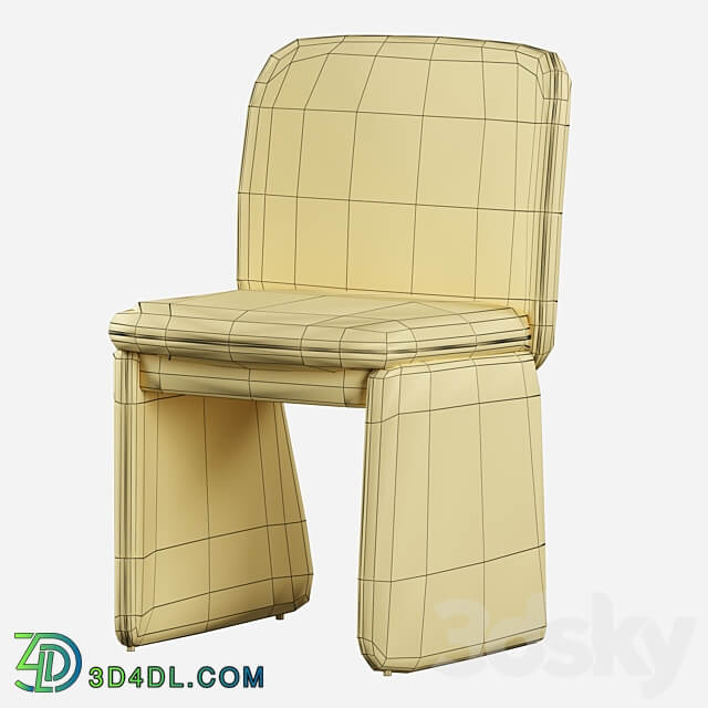 Evie dining chair 3D Models 3DSKY