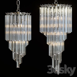 Pendant chandeliers Garda Decor 20MD3332 4NI and 20MD3399 4NI Pendant light 3D Models 3DSKY 