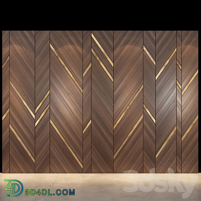 Wall Panel 76 3D Models 3DSKY