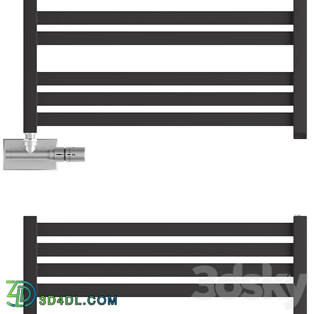 Heated towel rail Terma Marlin 3D Models 3DSKY