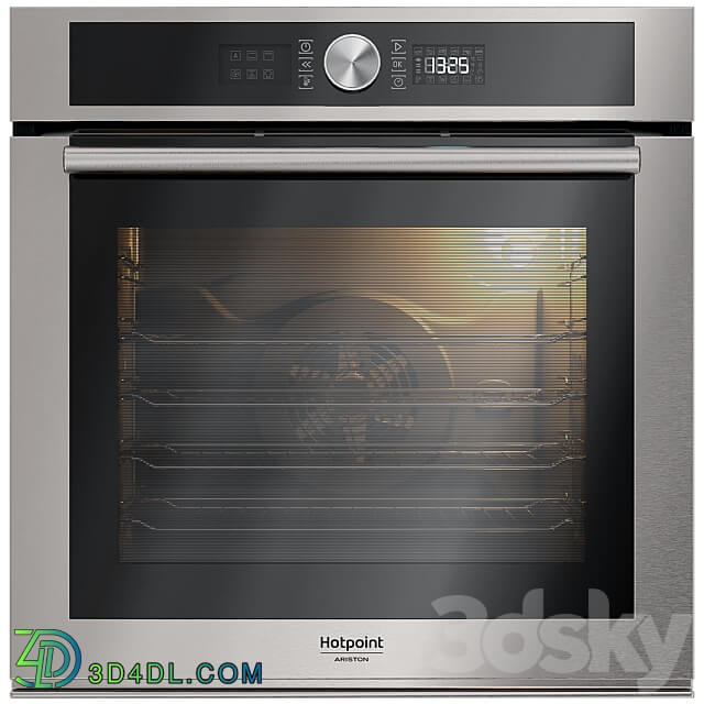 Kitchen appliances. Hood oven refrigerator hob. Samsung. Bosch. 3D Models