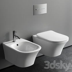 Antonio Lupi Design Cabo Wall Hung WC 3D Models 