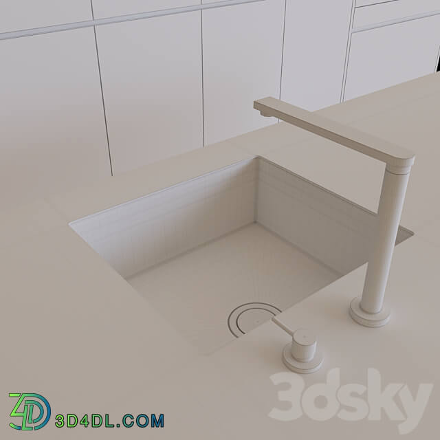 Modern kitchen 19 Kitchen 3D Models