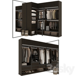 Wardrobe Wardrobe Display cabinets 3D Models 3DSKY 