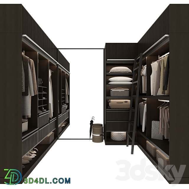 Wardrobe Wardrobe Display cabinets 3D Models 3DSKY