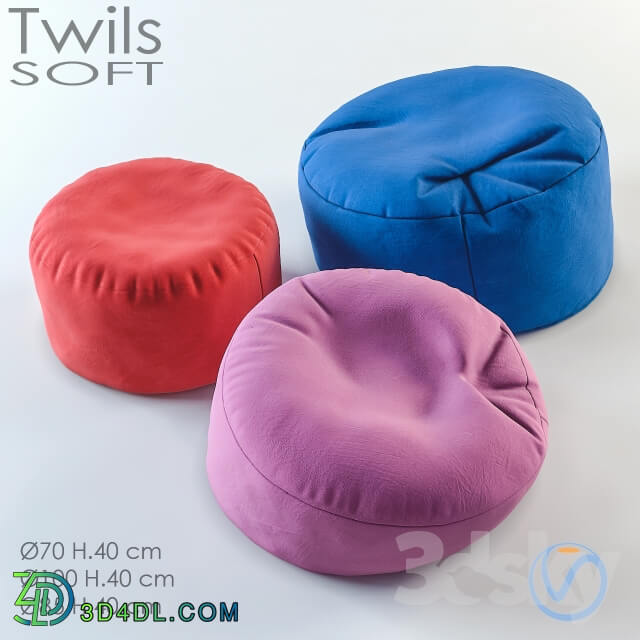 Twils Soft pouf