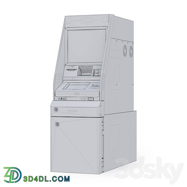 Sber ATM Miscellaneous 3D Models 3DSKY