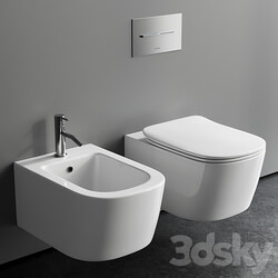 Antonio Lupi Design Komodo Wall Hung WC 3D Models 3DSKY 