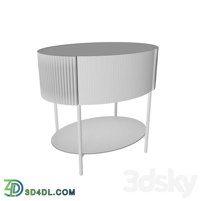 TABLE SCALA WITH MATT TOP Sideboard Chest of drawer 3D Models 3DSKY