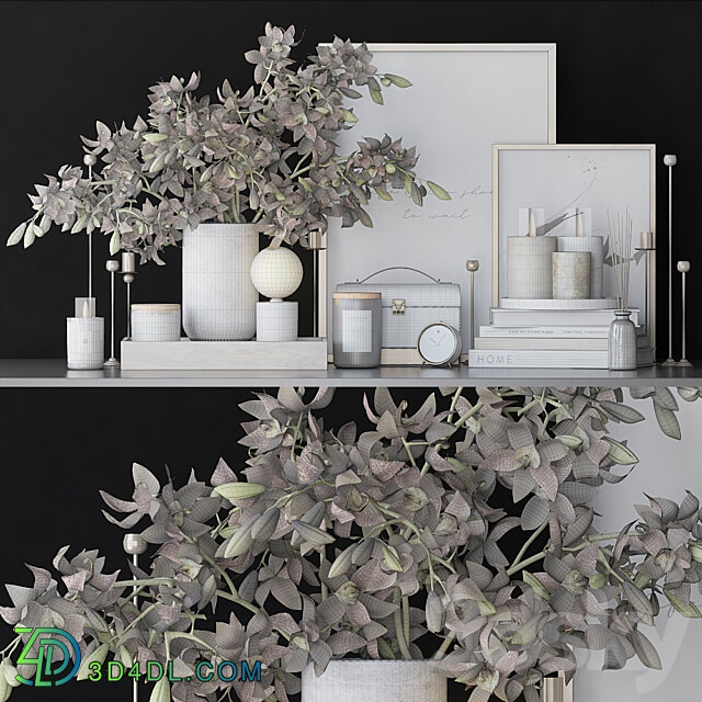 Decorative set 28 3D Models 3DSKY