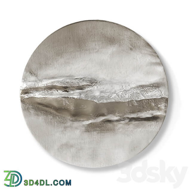 Round wall panel NIMBUS Other decorative objects 3D Models