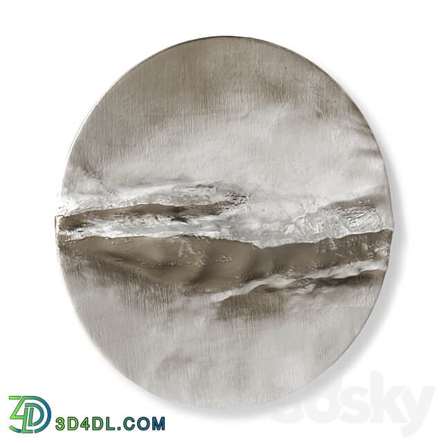 Round wall panel NIMBUS Other decorative objects 3D Models