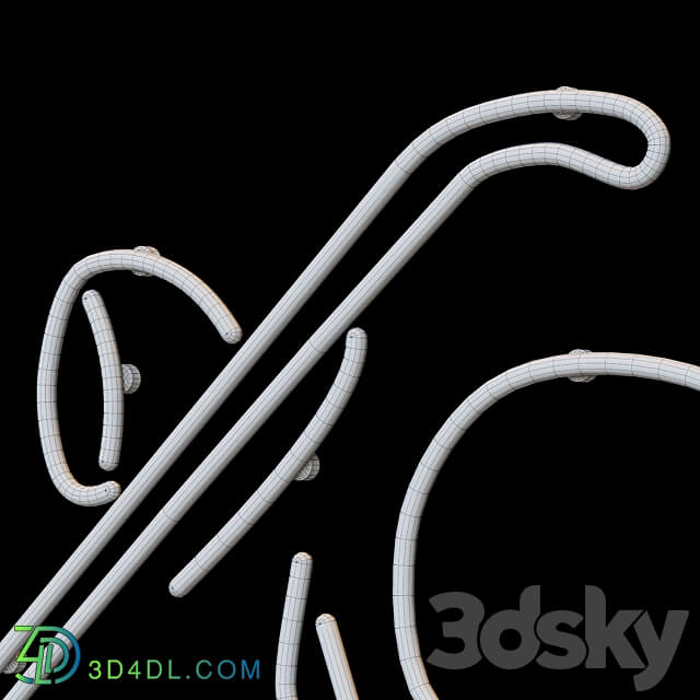 Neon Set 21 Other decorative objects 3D Models 3DSKY