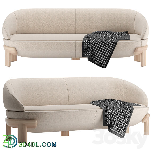 sofa Bagatelle Biais BY MAXIME BOUTILLIER 3D Models 3DSKY