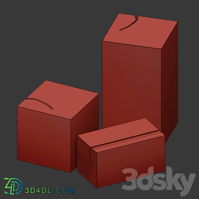 Slab coffee tables 3D Models 3DSKY
