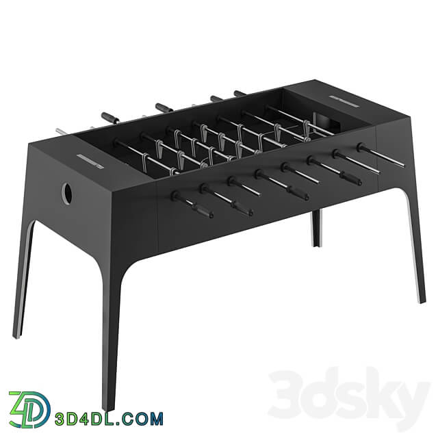 Plywood foosball 3D Models 3DSKY