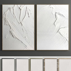 Plaster Two Photo Frame E 07 3D Models 3DSKY 