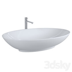 Washbasin Scarabeo Neck 8045 3D Models 3DSKY 