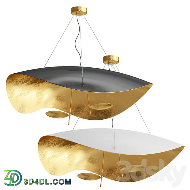 Lederam Manta S2 LED Suspension Lamp Pendant light 3D Models 3DSKY