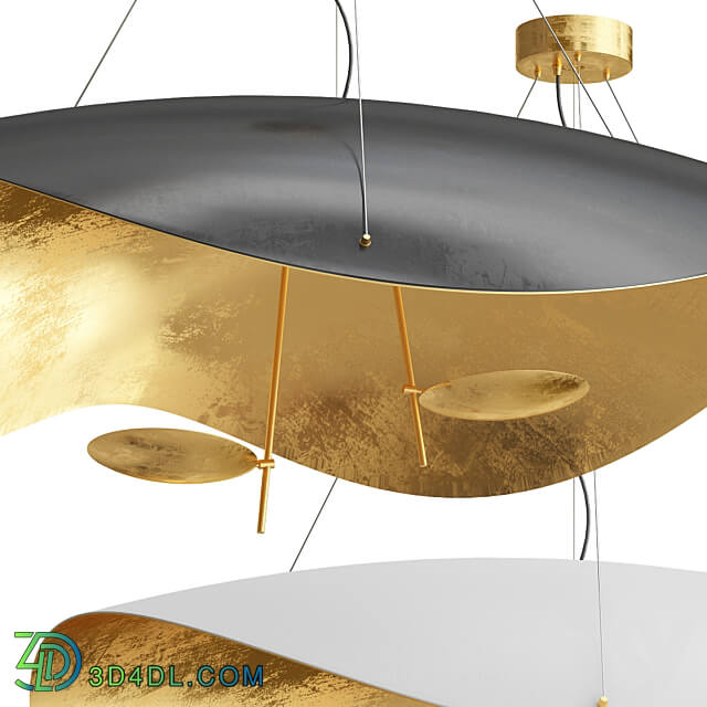 Lederam Manta S2 LED Suspension Lamp Pendant light 3D Models 3DSKY