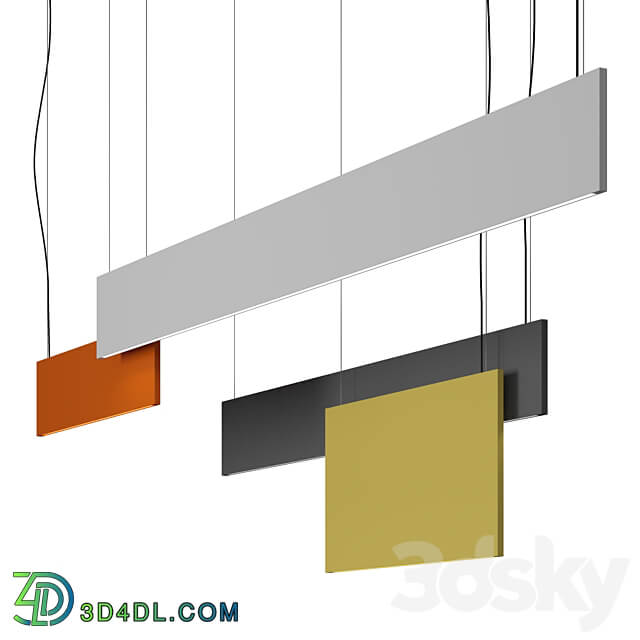 Vesoi PANTONE pendant lamp Pendant light 3D Models 3DSKY