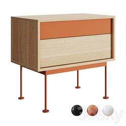 TEULAT Yoko Bedside table Sideboard Chest of drawer 3D Models 3DSKY 