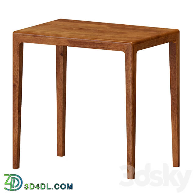 Zara Wooden Table And Stools Table Chair 3D Models 3DSKY