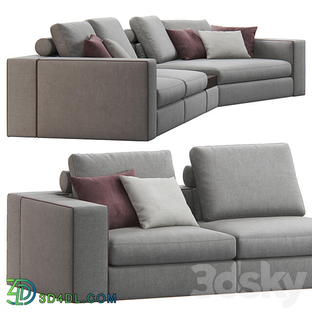 Egoist Sofa by O 39 Prime 3D Models 3DSKY