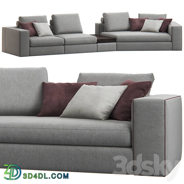 Egoist Sofa by O 39 Prime 3D Models 3DSKY