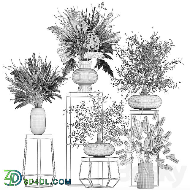 Bouquet 216. 3D Models